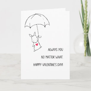 Cute Simple Always you Folded Card