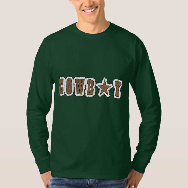 Cute Simple Cowboy T-Shirt (Front)