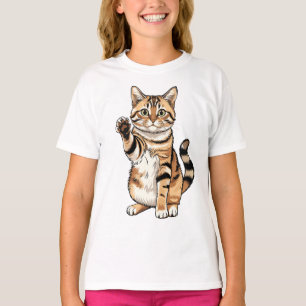 Cute simple design men cat lover T-Shirt