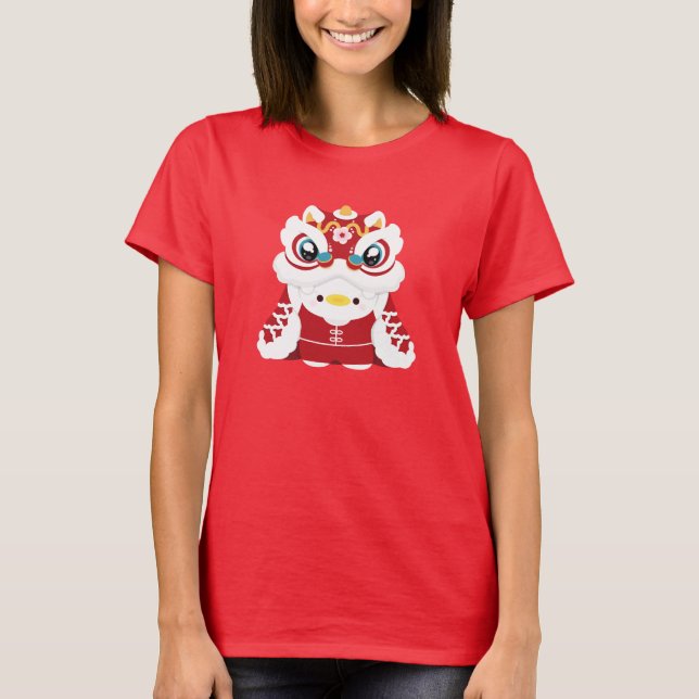 Cute Simple Fun Chinese New Year T-Shirt (Front)