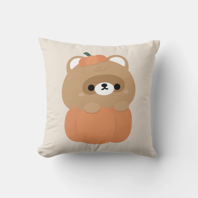 Cute Simple Fun Halloween Party Cushion (Front)