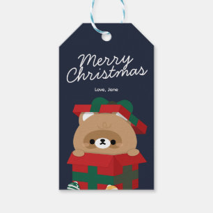 Cute Simple Fun Merry Christmas Gift Tags