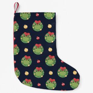 Cute Simple Fun Merry Christmas Small Christmas Stocking
