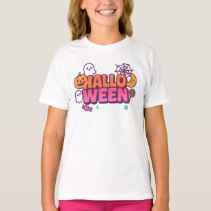 Cute Simple Halloween Clothes Spooky Fun Outfit T-Shirt