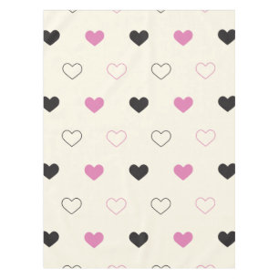 Cute Simple Heart Pattern Tablecloth