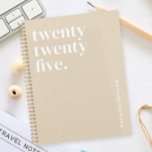 Cute Simple Name Beige  Planner<br><div class="desc">Looking for thoughtful Christmas gift ideas for women? This Cute Simple Name Beige Planner is perfect for staying organised in style. It's also a great option for coworker Christmas gift ideas for women or personalised Christmas gifts to make. Ideal for Christmas gift ideas for friends, it fits perfectly as one...</div>