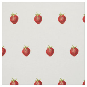 Cute Simple Strawberry Pattern  Fabric