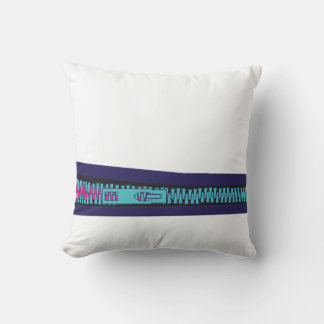 cute simple zip design cushion
