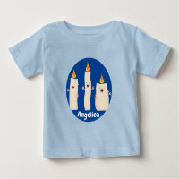 Cute singing candle trio cartoon