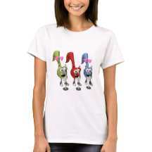 cute singing music notes