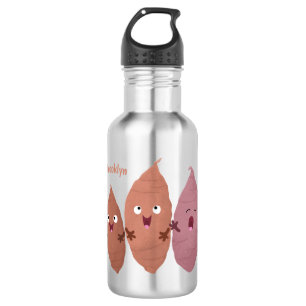Cute singing sweet potatoes cartoon vegetables 532 ml water bottle