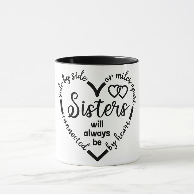 Cute Sisters Mug (Center)