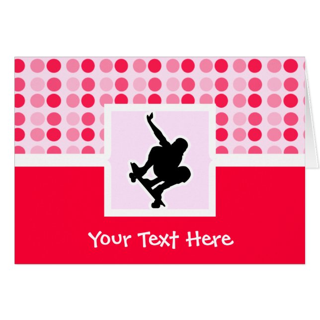 Cute Skateboarding (Front Horizontal)