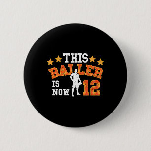 Cute Sketll This Ller Is Now 12 - 12th Birthday 6 Cm Round Badge