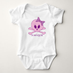 Cute Skull Baby Bodysuit
