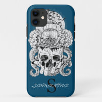 CUTE SKULL CROWN  Nautical Case-Mate iPhone CASE