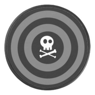 Cute Skull Hockey Puck