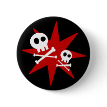 Cute Skulls Button