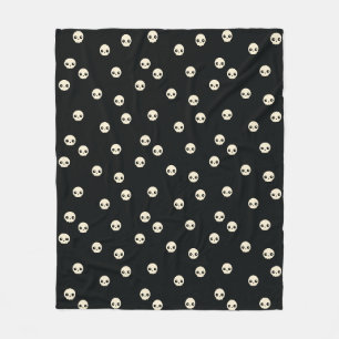 Cute Skulls Fleece Blanket
