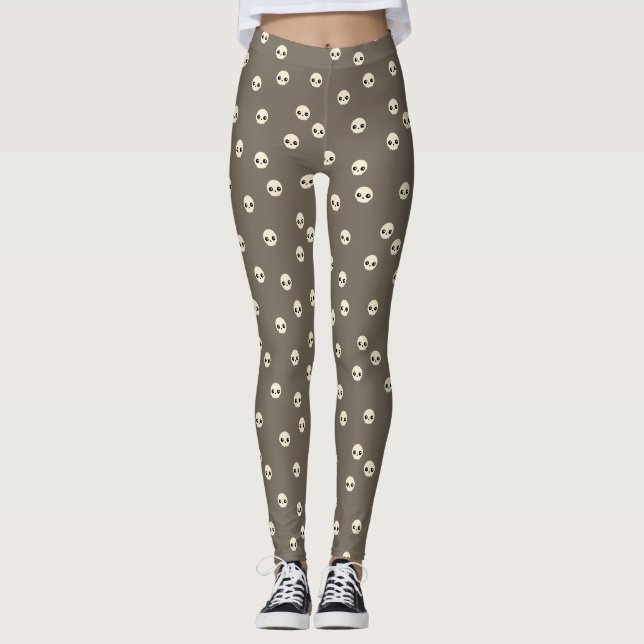 Cute Skulls Leggings (Front)