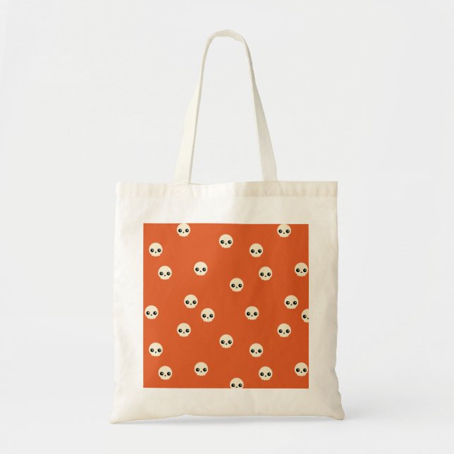 Cute Skulls Tote Bag (Front)