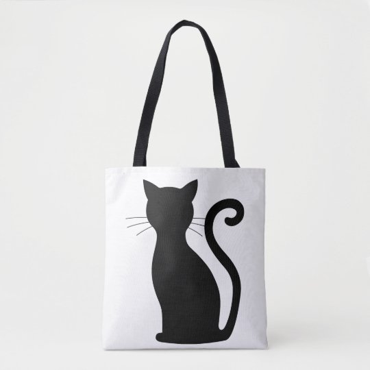 black cat handbag