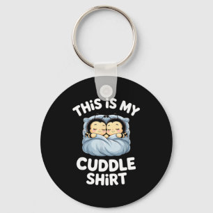 Cute Sleeng Bee This Is My Cuddle Key Ring