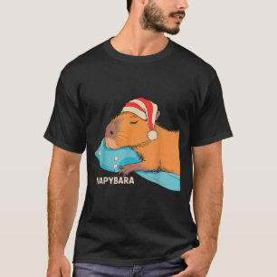 Cute Sleeng Capybara Napybara Pajamas Boys Girls K T-Shirt