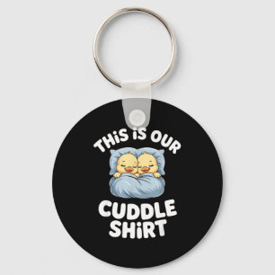 Cute Sleeng Ducks This Is Our Cuddle Key Ring