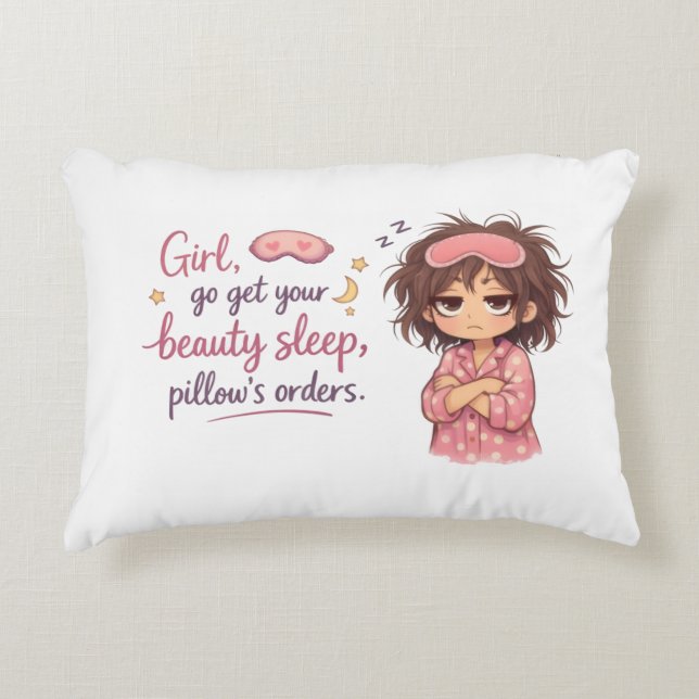 cute sleep pillow (Front)