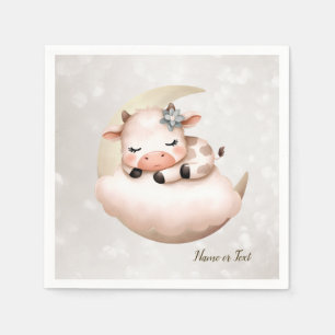 Cute Sleeping Baby Animals Beautiful Napkin