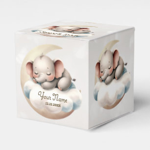 Cute Sleeping Baby Animals Beautiful Party Favour Box