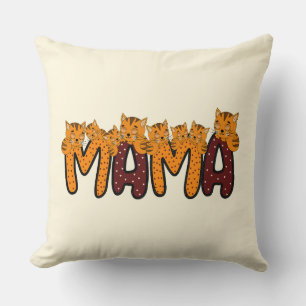 Cute sleeping cats cushion