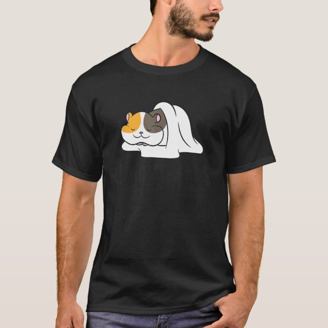 Cute Sleeping Hamster Good At Naps  Hamster T-Shirt (Front)