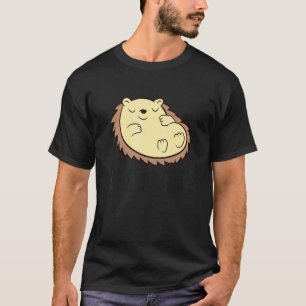 Cute Sleeping Hedgehog Good At Naps  Hedgehog T-Shirt