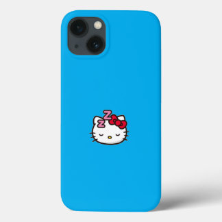 Cute Sleeping Kitty iPhone Case