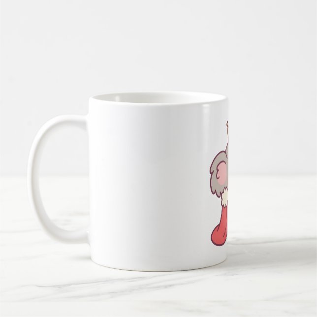 Cute Sleeping Koala Bear King Coffee Mug (Left)
