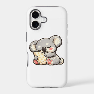 Cute Sleeping Koala with Pillow
