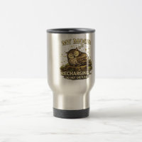 Cute Sleeping Owl Vintage Retro Woodland Animal
