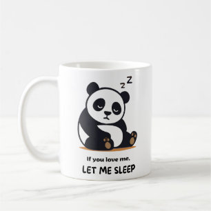 Cute Sleeping Panda Mug