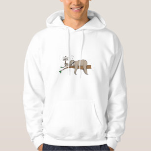 Cute Sleeping Sloth T Shirt Funny Lazy Tired Nappi
