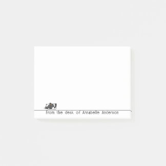 Cute Sleepy Boston Terrier Personalise Notes