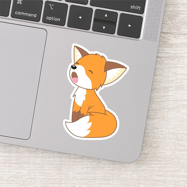 Cute Sleepy Little Fox (Detail)