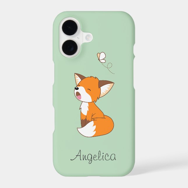 Cute Sleepy Little Fox (Back)