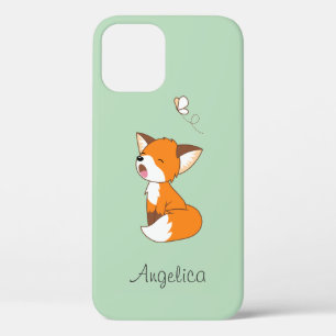 Cute Sleepy Little Fox iPhone 12 Pro Case