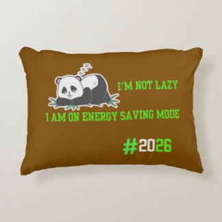Cute Sleepy Panda Throw Pillow – Purple Home Décor
