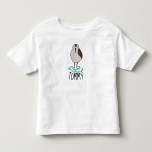 Cute Sleepy Sandpiper Toddler T-Shirt