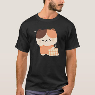 Cute Sleepy Tortie Cat T-Shirt