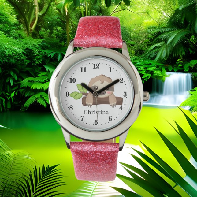 cute sloth add name Watch  (Creator Uploaded)