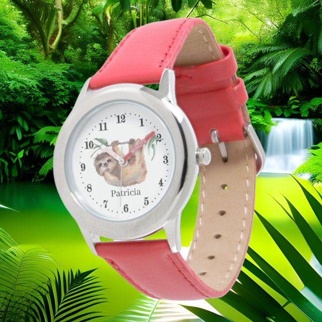 cute sloth add name watch (Creator Uploaded)